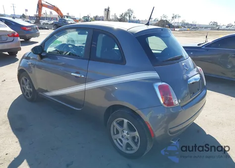 2012 Fiat 500 Pop from USA, damaged, VIN 3C3CFFAR8CT339807